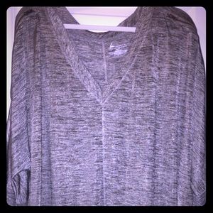 Lane Bryant-Sweatshirt-like Top with Zipper Detail